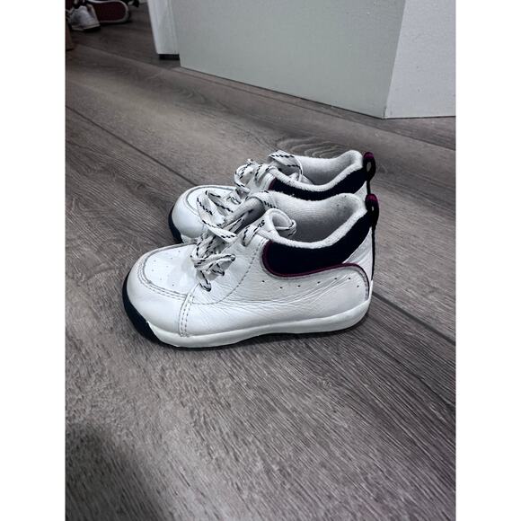 Stride Rite Walker White Leather High Top Sneakers - Size 5 - Picture 7 of 7